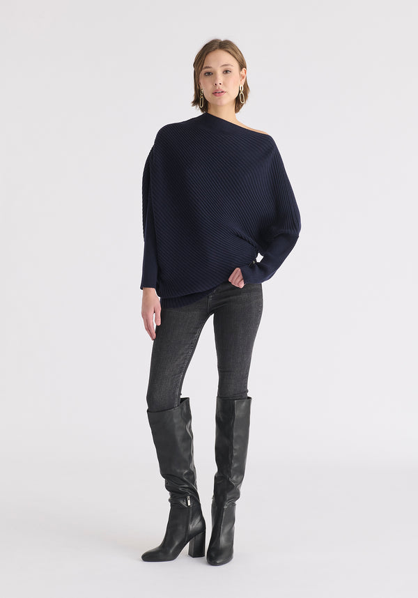 Paisie Draped Knitted Jumper