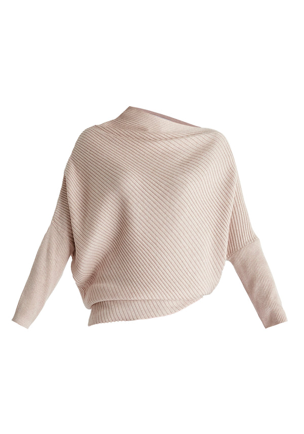 Paisie Draped Knitted Jumper