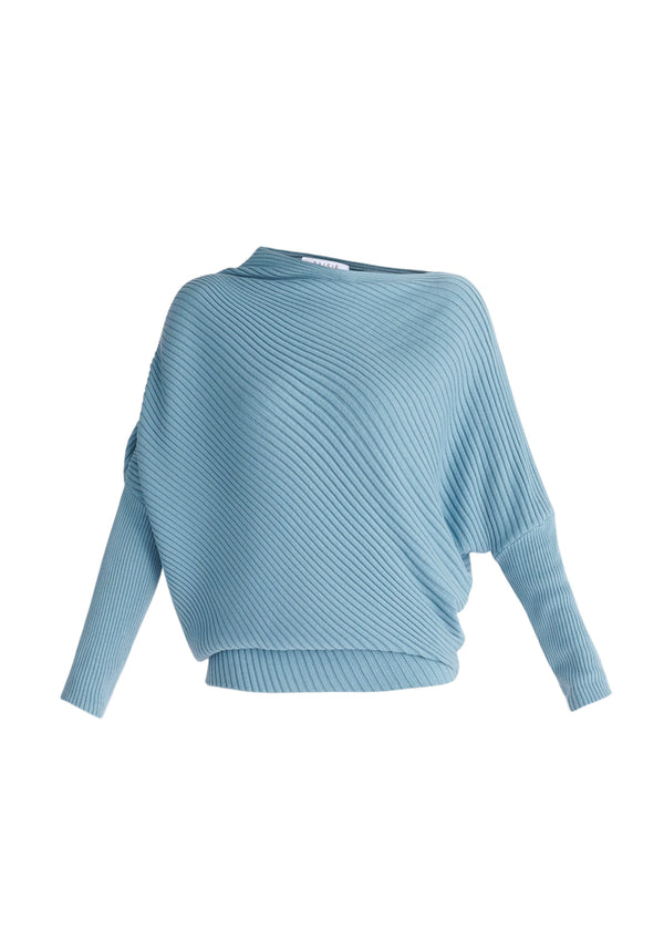 Paisie Draped Knitted Jumper