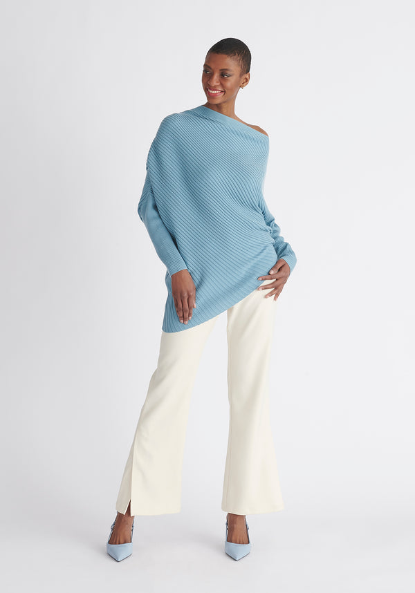 Paisie Draped Knitted Jumper