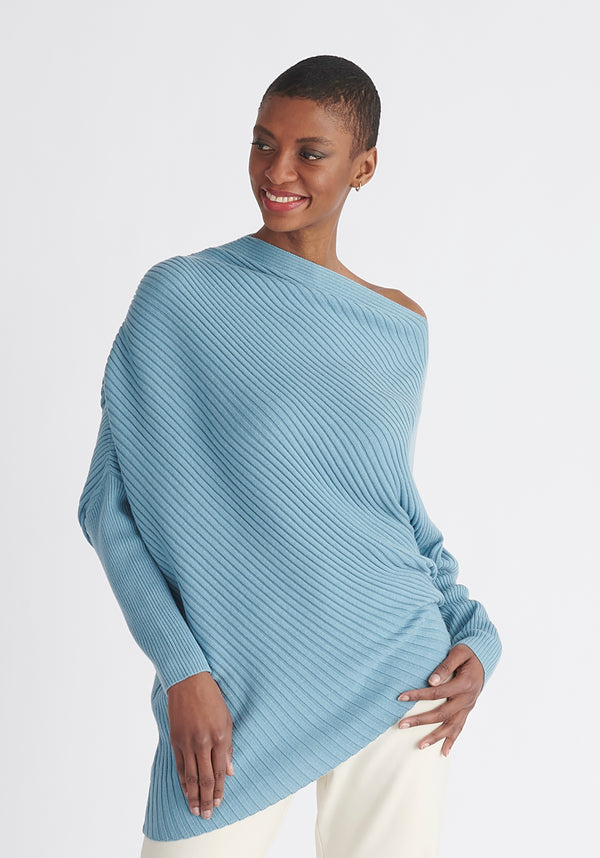 paisie Draped Knitted Jumper
