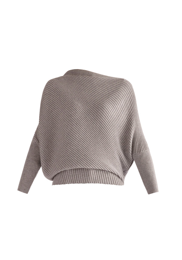 Paisie Draped Knitted Jumper