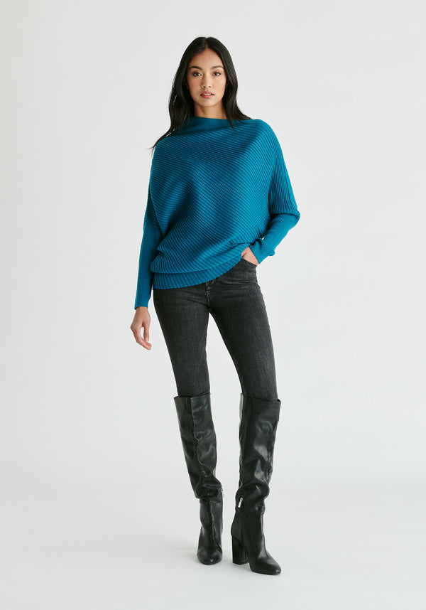 paisie Draped Knitted Jumper