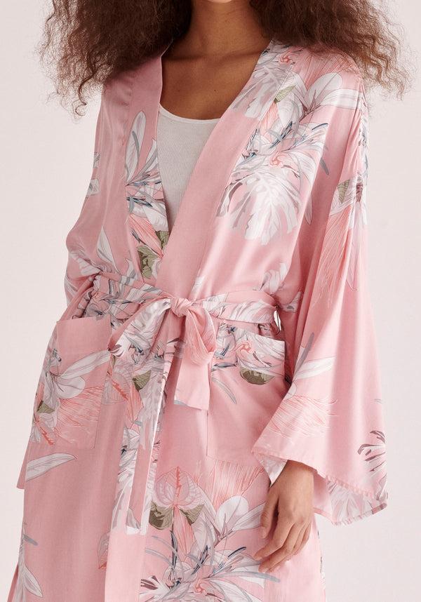Paisie Floral Kimono Robe