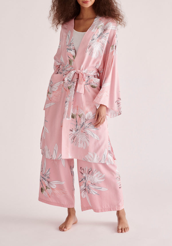 paisie Floral Kimono Robe