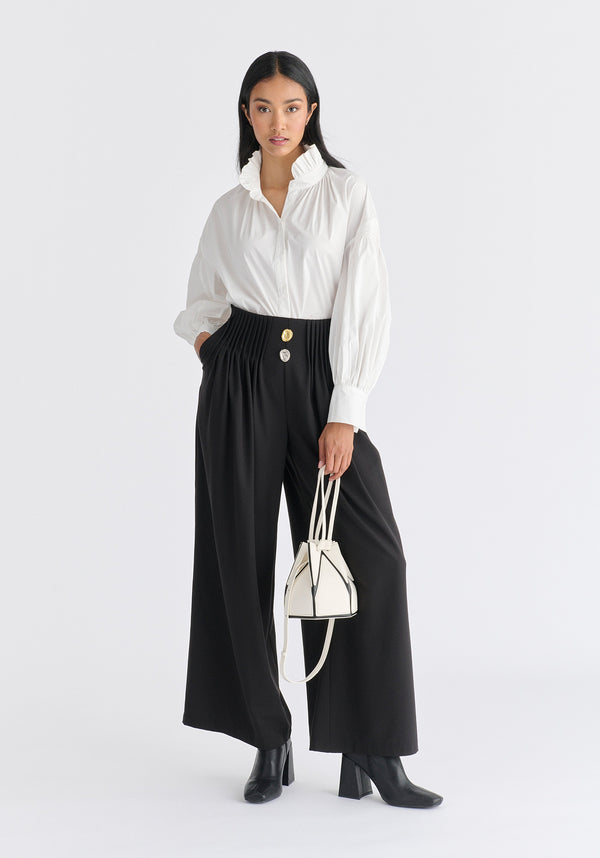 paisie Hexagon Drawstring Bucket Bag