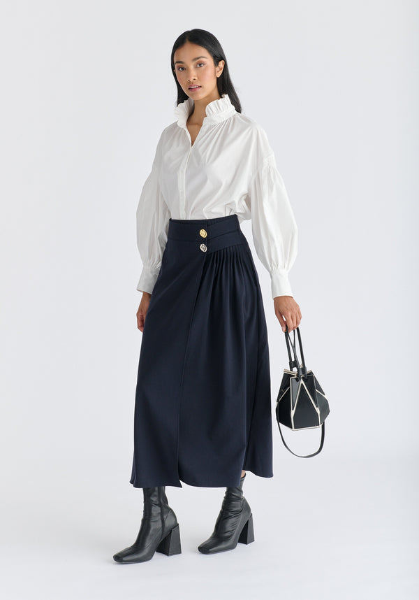 paisie Hexagon Drawstring Bucket Bag