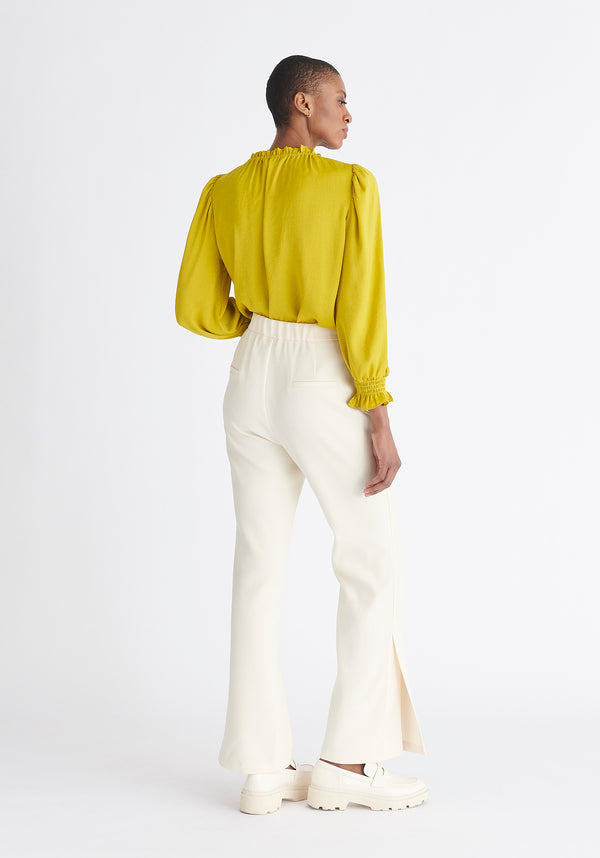 Paisie High Waist Flare Trousers