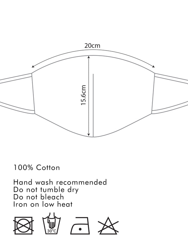 Paisie Paisie Large Adjustable Face Mask In Charcoal
