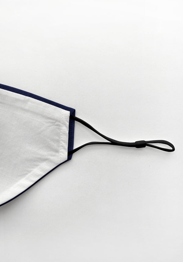 Paisie Paisie Large Adjustable Face Mask In Dark Blue