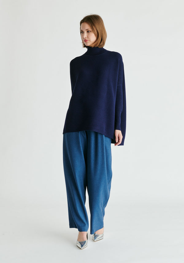 Paisie Paisie Turtleneck Ribbed Jumper