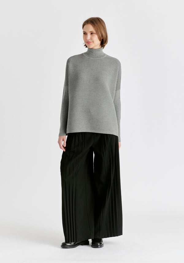 Paisie Paisie Turtleneck Ribbed Jumper