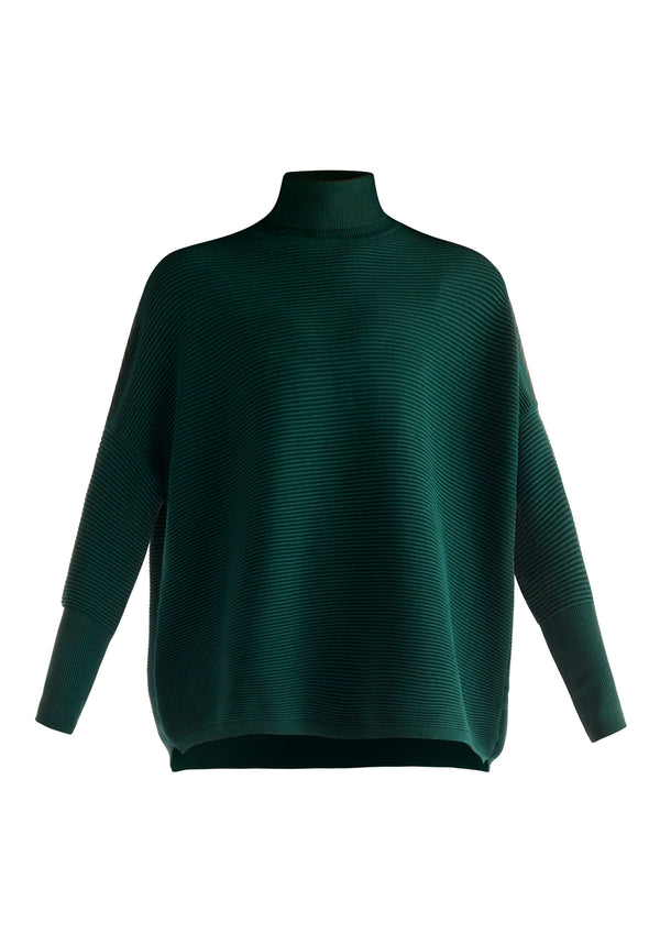 Paisie Paisie Turtleneck Ribbed Jumper