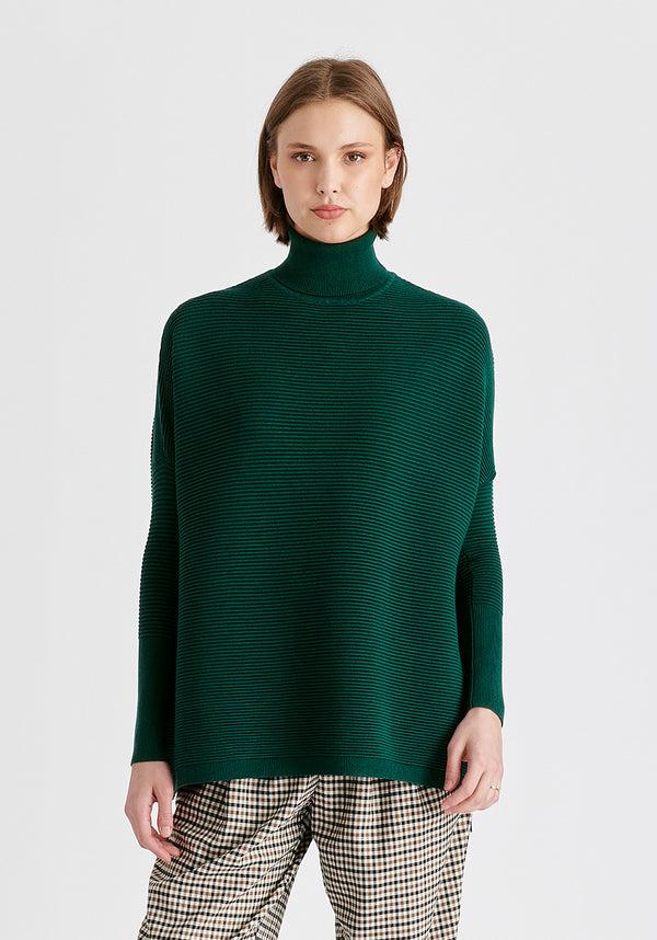 Paisie Paisie Turtleneck Ribbed Jumper