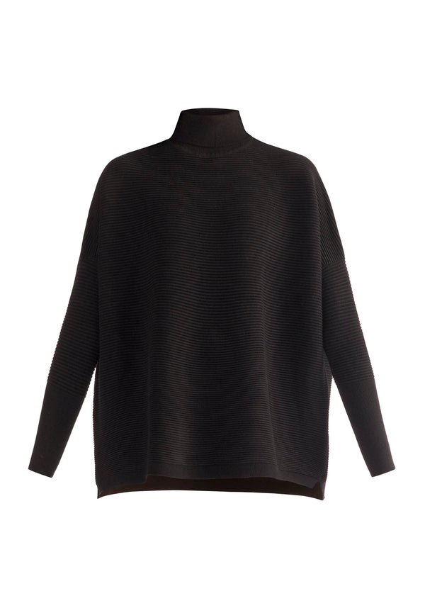 Paisie Paisie Turtleneck Ribbed Jumper