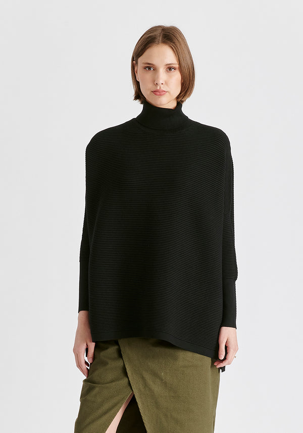 paisie Paisie Turtleneck Ribbed Jumper