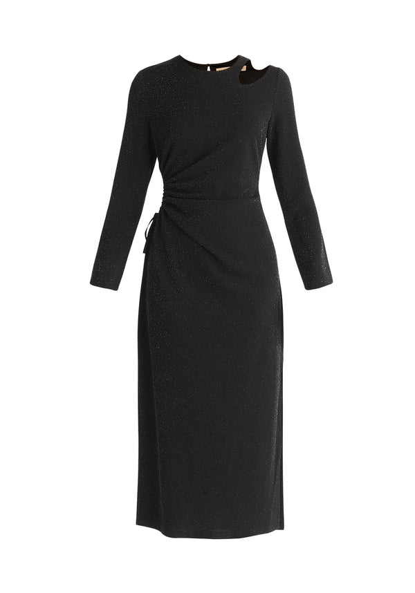 Paisie Sparkly Cut Out Dress