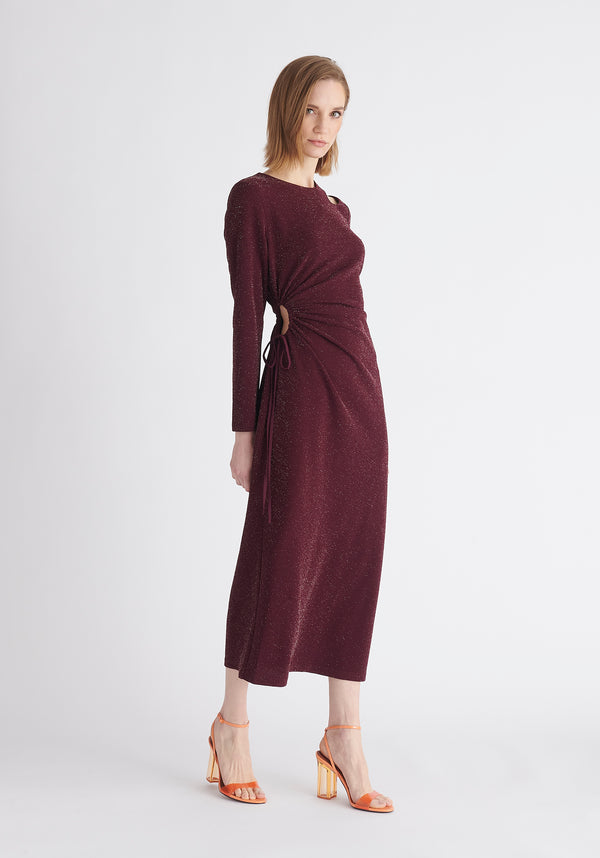 Paisie Sparkly Cut Out Dress