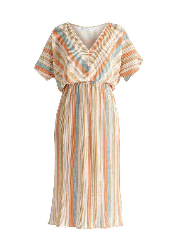 Paisie Two-Way Plisse Dress