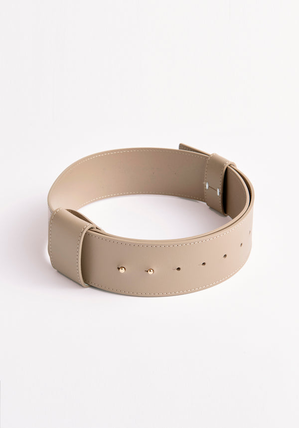 Paisie Wide Leather Belt