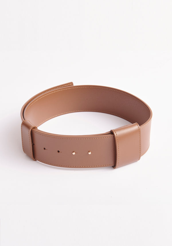 Paisie Wide Leather Belt