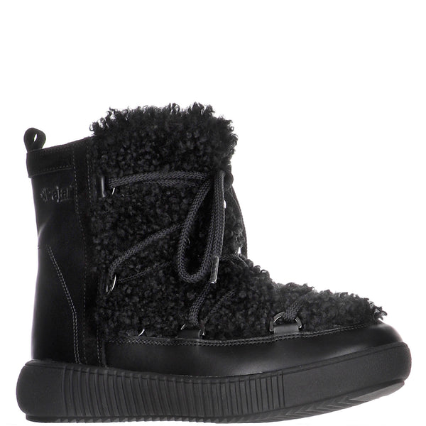 Pajar Canada Anet Short-Eco Women's Suede And Faux Fur Boot