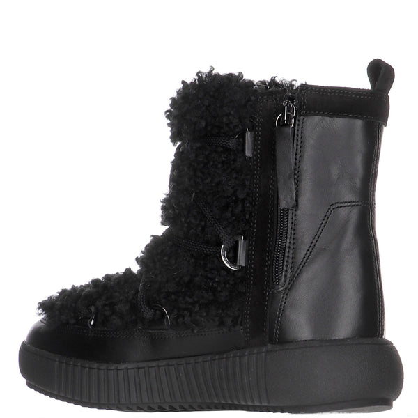 Pajar Canada Anet Short-Eco Women's Suede And Faux Fur Boot