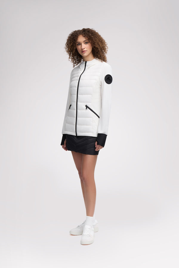 Pajar Canada Cressy Women's Quilted Hooded Stretch Puffer