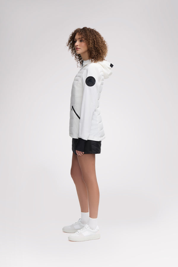 Pajar Canada Cressy Women's Quilted Hooded Stretch Puffer