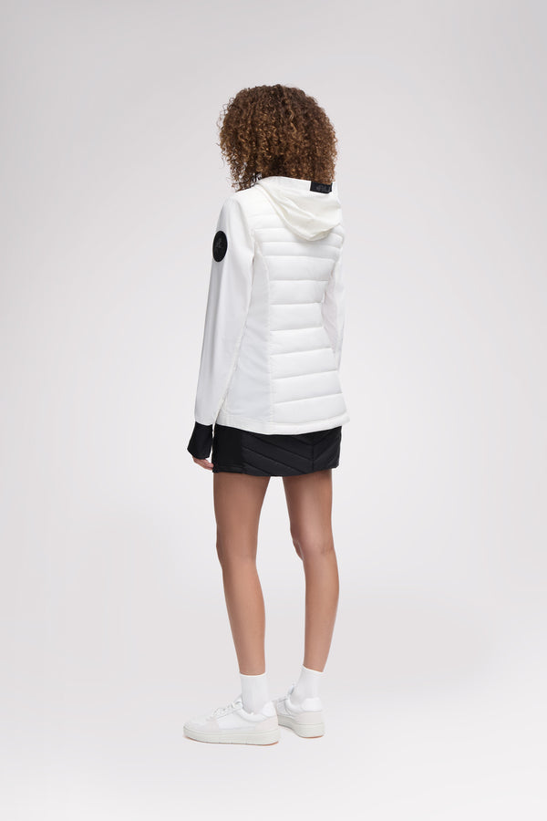 Pajar Canada Cressy Women's Quilted Hooded Stretch Puffer