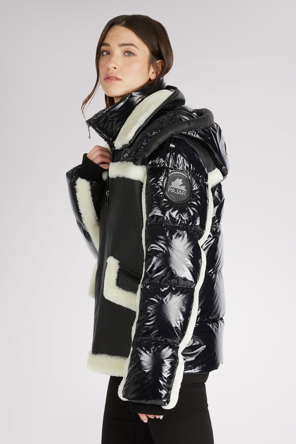 Pajar Canada Danique Women's Luxury 3-in-1 Mixed-Media Puffer