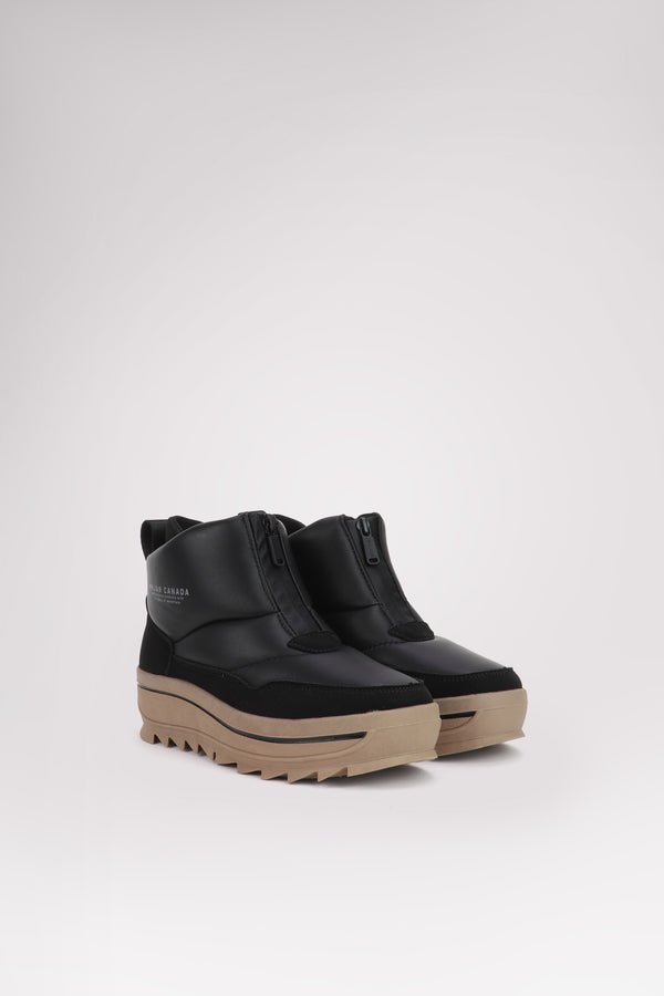 Pajar Canada Gala Leather Women's Front Zip Ankle Bootie