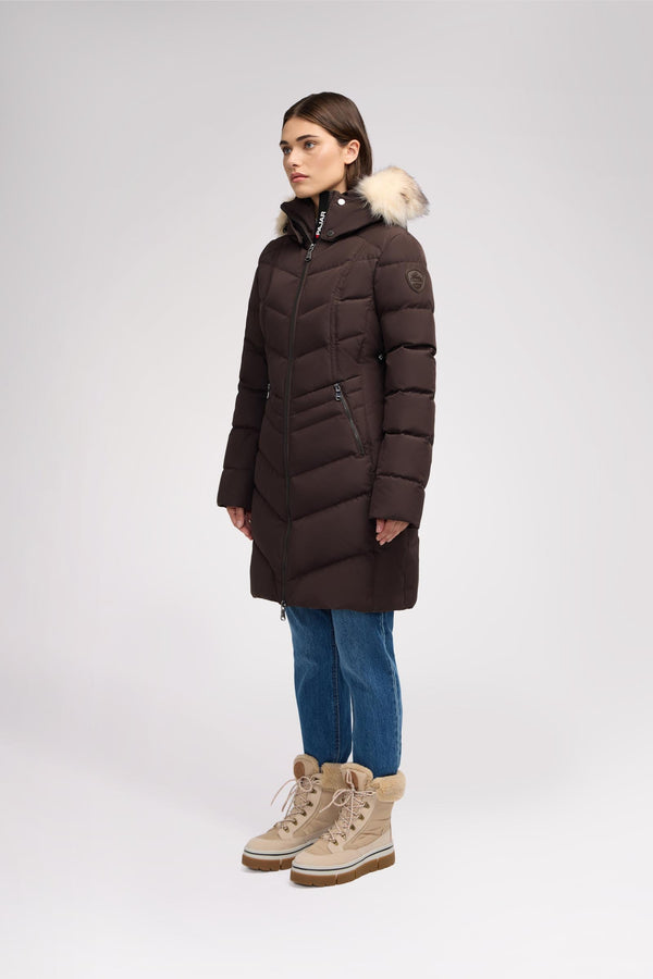 Pajar Canada January Women's Quilted Puffer W/ Faux Fur