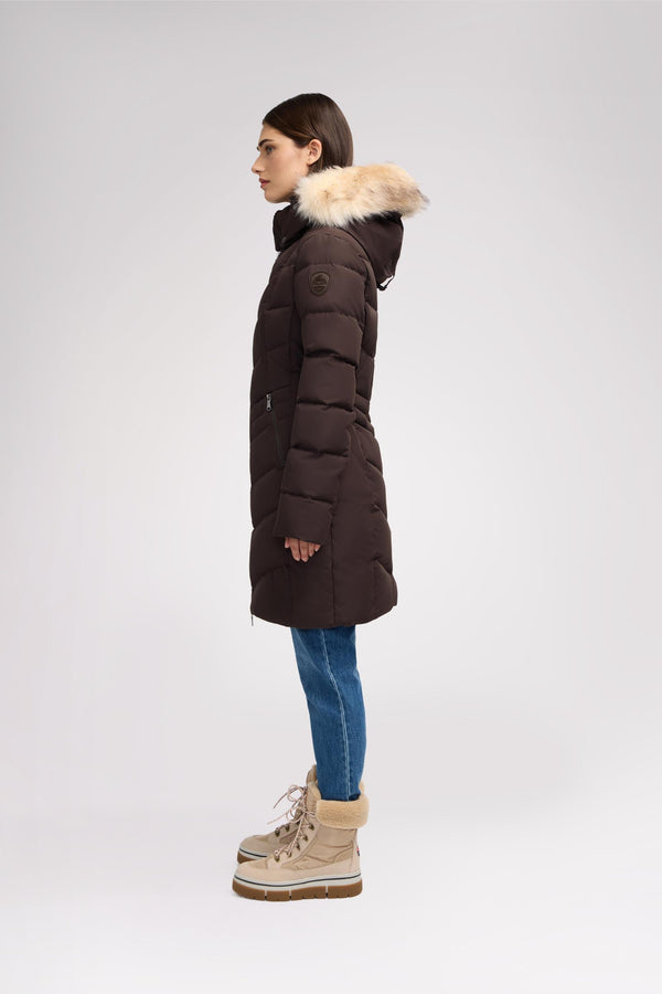Pajar Canada January Women's Quilted Puffer W/ Faux Fur