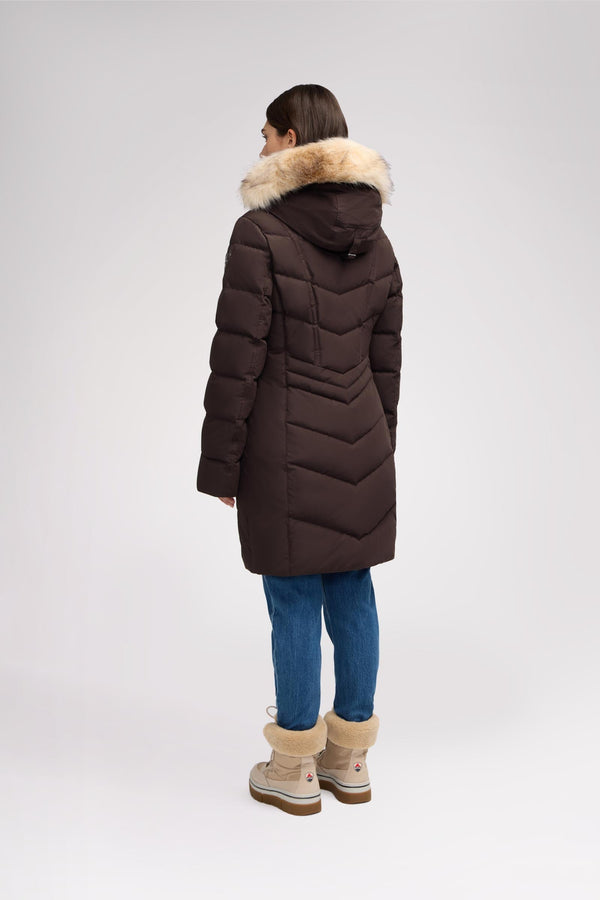 Pajar Canada January Women's Quilted Puffer W/ Faux Fur