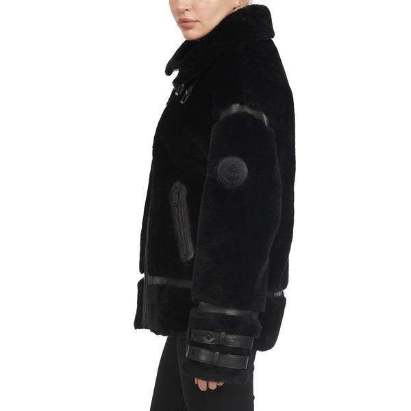 Pajar Canada Jenny Women's Front Zip Shearling Jacket