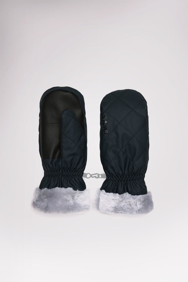 pajar canada Jolene Women's Quilted Mitten w/faux fur cuff