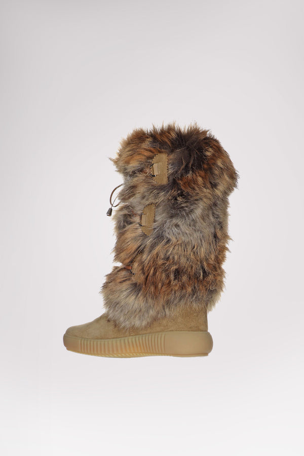 Pajar Canada Julieta-Eco Women's Suede And Faux Fur Boot