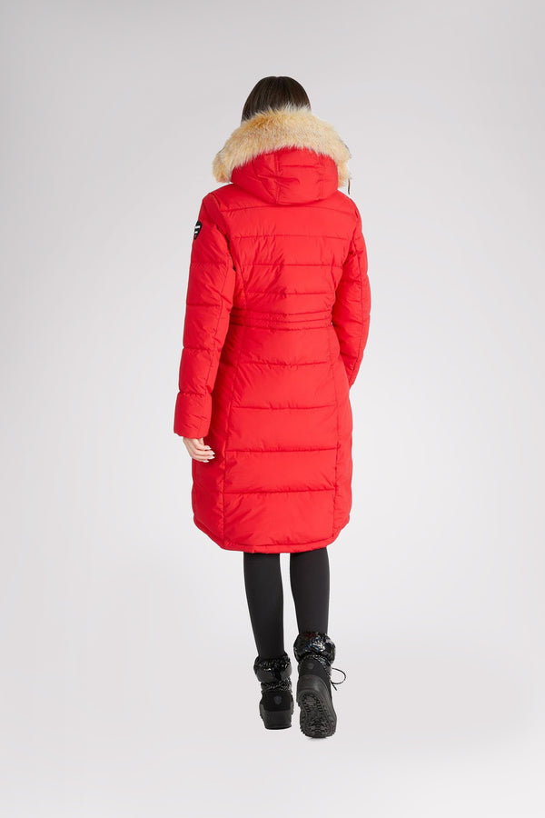 Pajar Canada Jupiter Women's Puffer Jacket W/ Faux Fur Trim