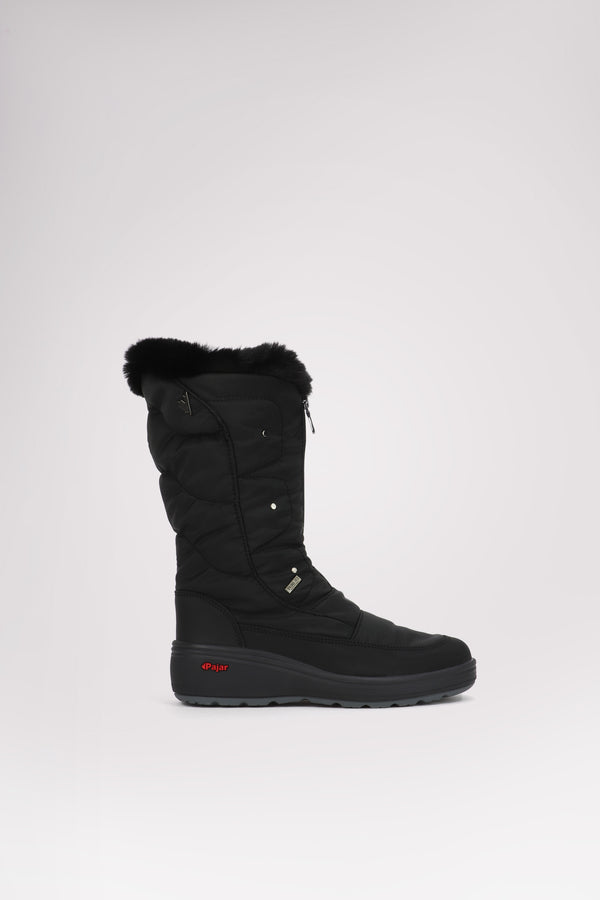 pajar canada Louisa Women's Zip Up High Boot w/Ice Gripper