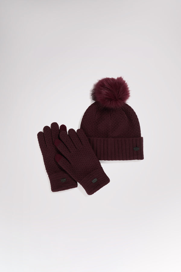 Pajar Canada Celia Women's Hat And Glove Set