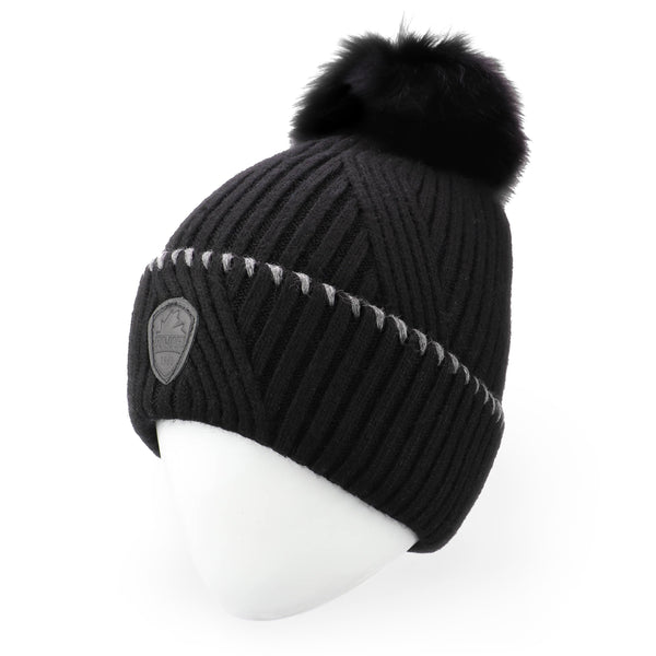 Pajar Canada Emma Knitted Pompom Hat