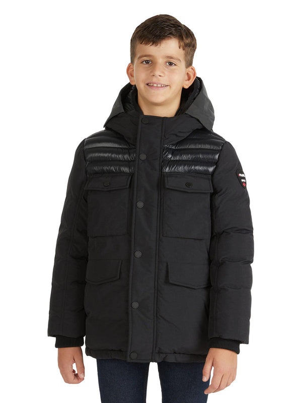 pajar canada Mikkel Boys' Mixed-Media Parka