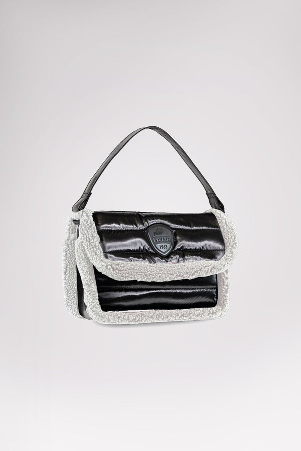 Pajar Canada Shearling Puffy Shoulder Bag