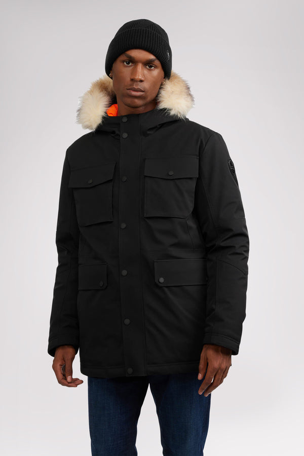 Pajar Canada Soren Men's Parka W/Faux Fur Trim