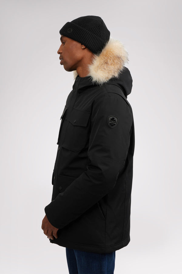 Pajar Canada Soren Men's Parka W/Faux Fur Trim