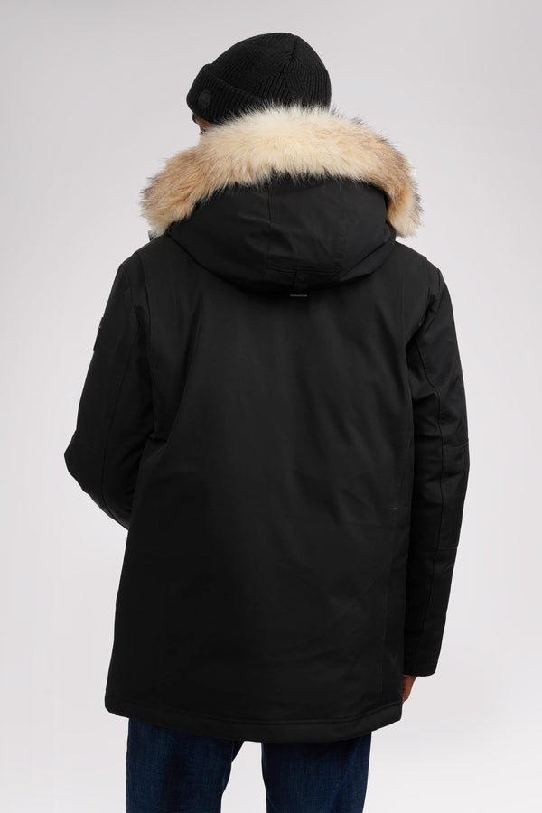 Pajar Canada Soren Men's Parka W/Faux Fur Trim