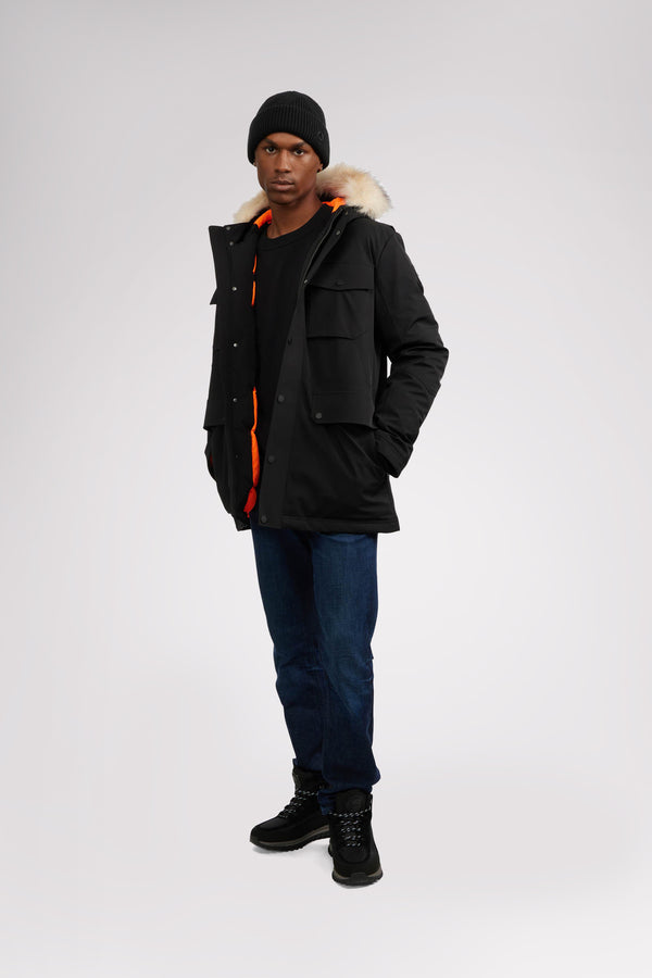 pajar canada Soren Men's Parka w/Faux Fur Trim