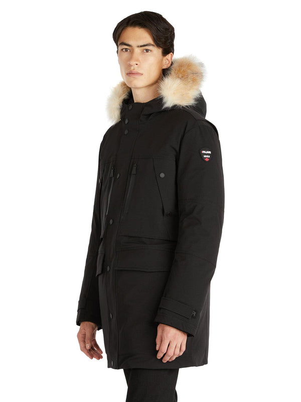 Pajar Canada Tullens Men's Parka W/ Faux Fur Trim