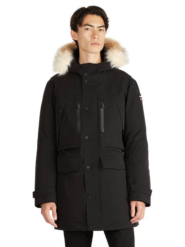 pajar canada Tullens Men's Parka w/ Faux Fur Trim